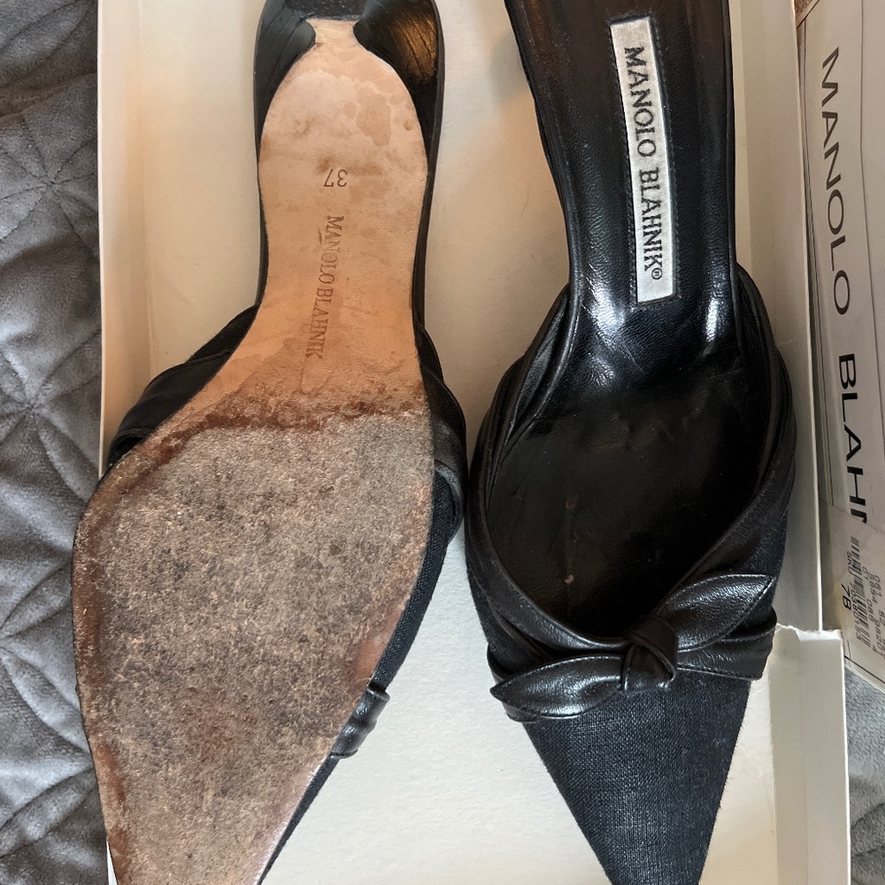 Manolo Blahnik Mules